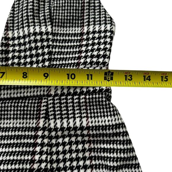 Forever 21 Multicolor Houndstooth Wool Blend Mini Dress Women's Size XS | 72-3-2 - Picture 8 of 8